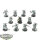 Chaos Space Marines - 12x Legionaries - teilweise bemalt