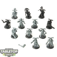 Chaos Space Marines - 11x Legionaries - teilweise bemalt