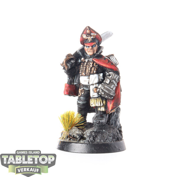 Astra Militarum - Imperial Guard Commissar klassisch - gut bemalt