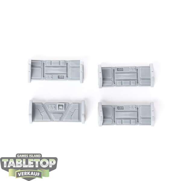 Gelände - 4x Barricades Pack - unbemalt