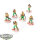 Rebellen - 6x Rebel Troopers - teilweise bemalt