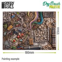 Green Stuff World - Drybrush texture palette