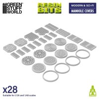 Green Stuff World - Manhole Covers 1:48-1:35