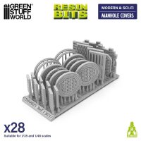 Green Stuff World - Manhole Covers 1:48-1:35