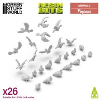 Green Stuff World - Pigeons 1:48-1:35