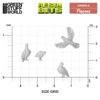 Green Stuff World - Pigeons 1:48-1:35
