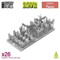 Green Stuff World - Pigeons 1:48-1:35