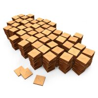 Green Stuff World - MDF Bases - Square 30 mm (Pack x500)