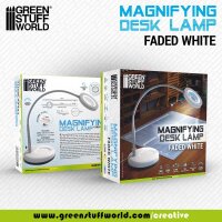 Green Stuff World - Magnifying desk lamp - Faded White