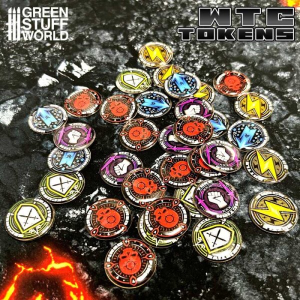 Green Stuff World - WTC Token Set Wh40k compatible – 10th Edition