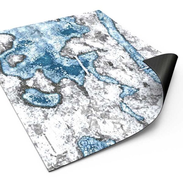 Green Stuff World - Neoprene Mat 22x32" Blizzard Hollows (56x76cm)