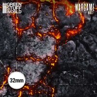 Green Stuff World - Neoprene Mat 44x60" Flamecoil Path with deployment lines