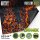 Green Stuff World - Neoprene Mat 44x60" Flamecoil Path with deployment lines
