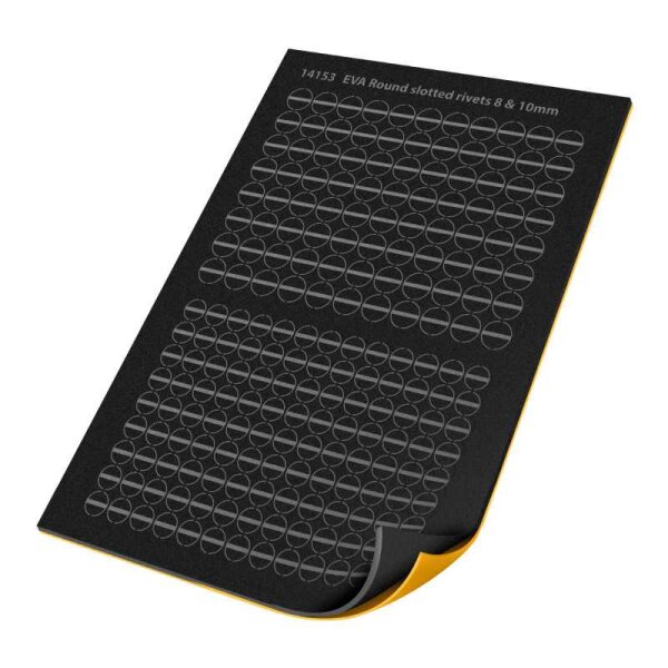 Green Stuff World - Adhesive EVA round slotted rivets 2mm