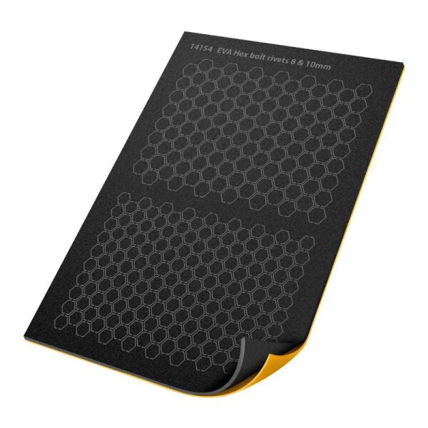 Green Stuff World - Adhesive EVA Hex Bolt rivets 2mm