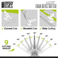 Green Stuff World - Foam Bevel Cutter