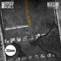 Green Stuff World - Neoprene Mat 4x4 Ground Zero District (120x120cm)