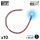 Green Stuff World - Blue Flickering LED Lights 3mm