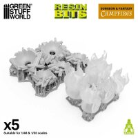 Green Stuff World - Campfires for 3mm LEDs 1:48-1-35