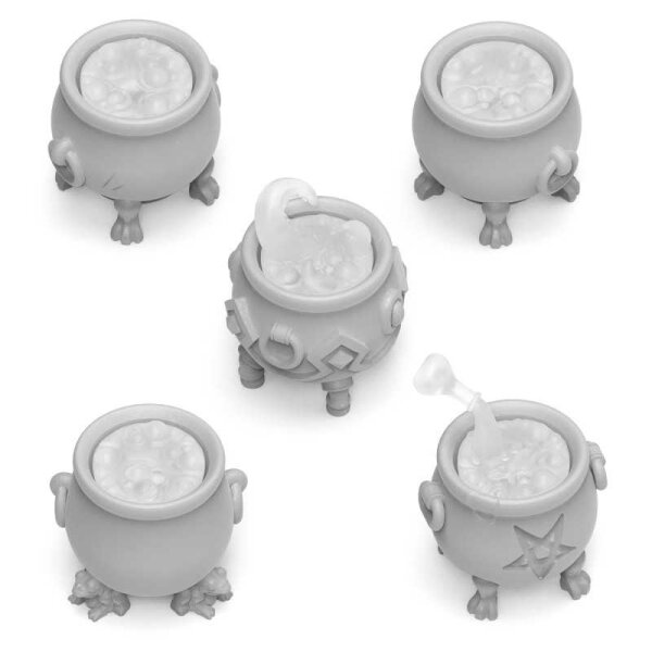 Green Stuff World - Magic Cauldrons for 3mm LEDs 1:48