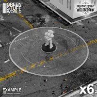 Green Stuff World - Basic Clear Objective Marker Wh40k...