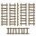 Green Stuff World - Large Wooden Ladders 1:48-1:35