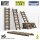 Green Stuff World - Large Wooden Ladders 1:48-1:35