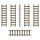 Green Stuff World - Small Wooden Ladders 1:48-1:35
