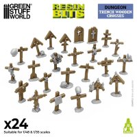 Green Stuff World - Trench Wooden Crosses 1:48-1:35