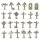 Green Stuff World - Trench Wooden Crosses 1:48-1:35