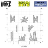 Green Stuff World - Broken Wood Planks 1:48-1:35