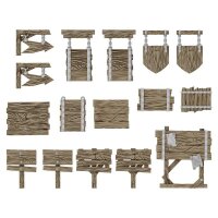 Green Stuff World - Wood Signs 1:48-1:35