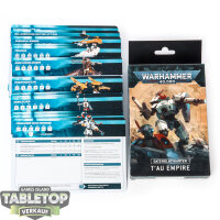 Tau Empire - Datasheet Cards 10. Edition - deutsch