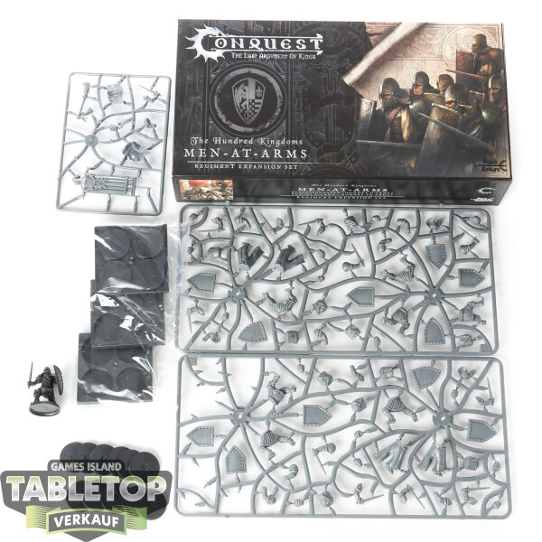Conquest - 12 Men At Arms - teilweise gebaut