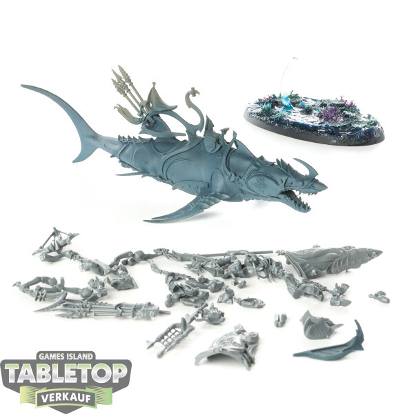 Idoneth Deepkin - Akhelian Allopex - teilweise gebaut