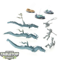 Idoneth Deepkin - 3 x Akhelian Morrsarr Guard - teilweise...