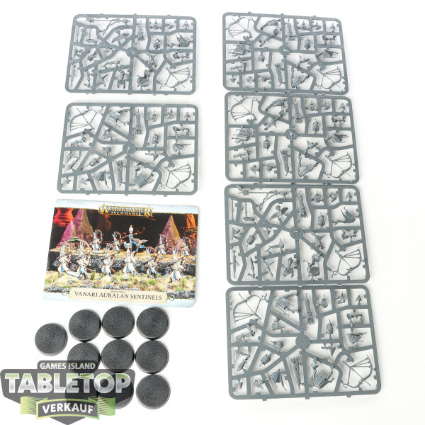 Lumineth Realm Lords - 10 x Vanari Auralan Sentinels - im Gussrahmen