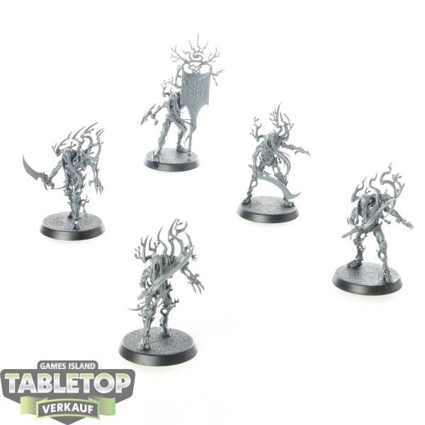 Sylvaneth - 5 x Tree-Revenants - unbemalt