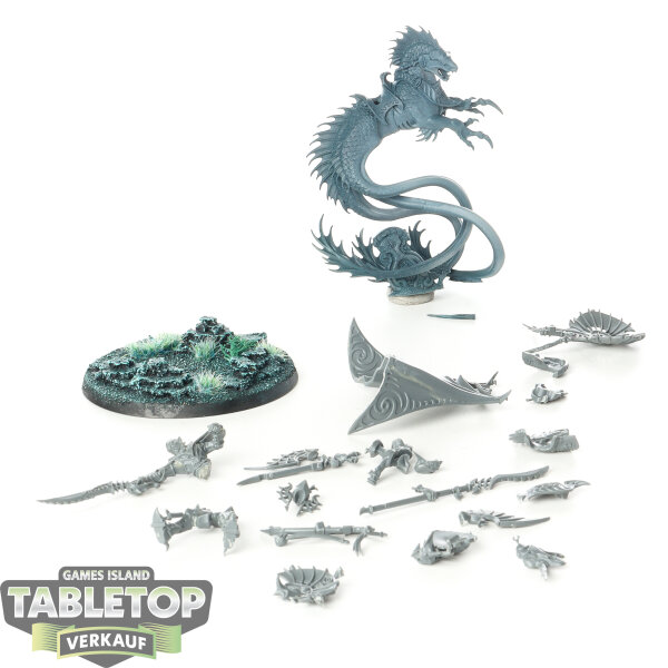Idoneth Deepkin - Volturnos, High King of the Deep - teilweise gebaut