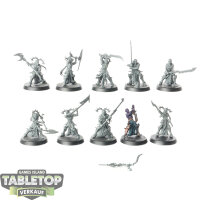 Idoneth Deepkin - 10 x Namarti Thralls - teilweise bemalt