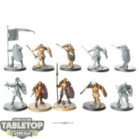 Stormcast Eternals - 10 x Vindictors - teilweise bemalt