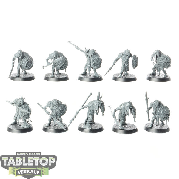Orruk Warclans - 10 x Gutrippaz - unbemalt