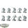 Orruk Warclans - 10 x Gutrippaz - unbemalt