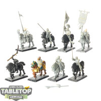 Vampire Counts - 8 x Black Knights - teilweise bemalt