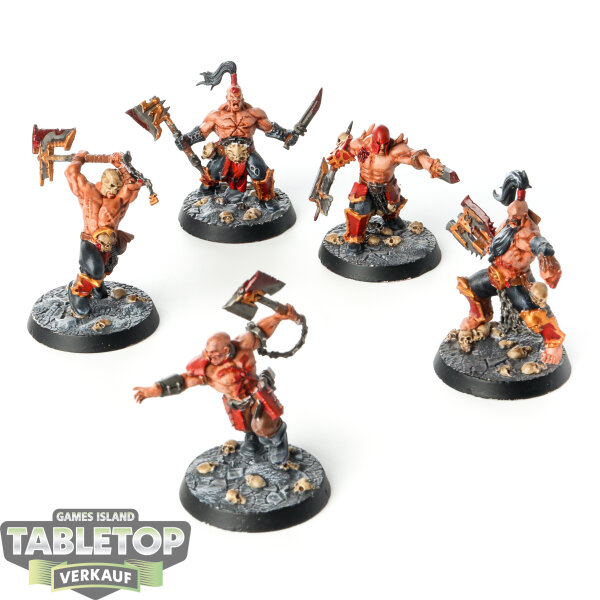 Blades of Khorne - 5x Garrek’s Reavers - bemalt