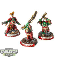 Orruk Warclans - 3x Morgok’s Krushas - bemalt