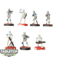 Galaktische Republik - 7x Phase II Clone Troopers -...