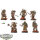 Death Guard - 7x Plague Marines - bemalt