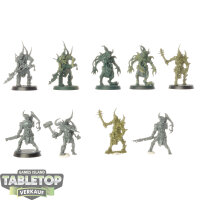 Death Guard - 9x Poxwalkers - teilweise bemalt