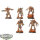 Horus Heresy - 5x Gal Vorbak - bemalt